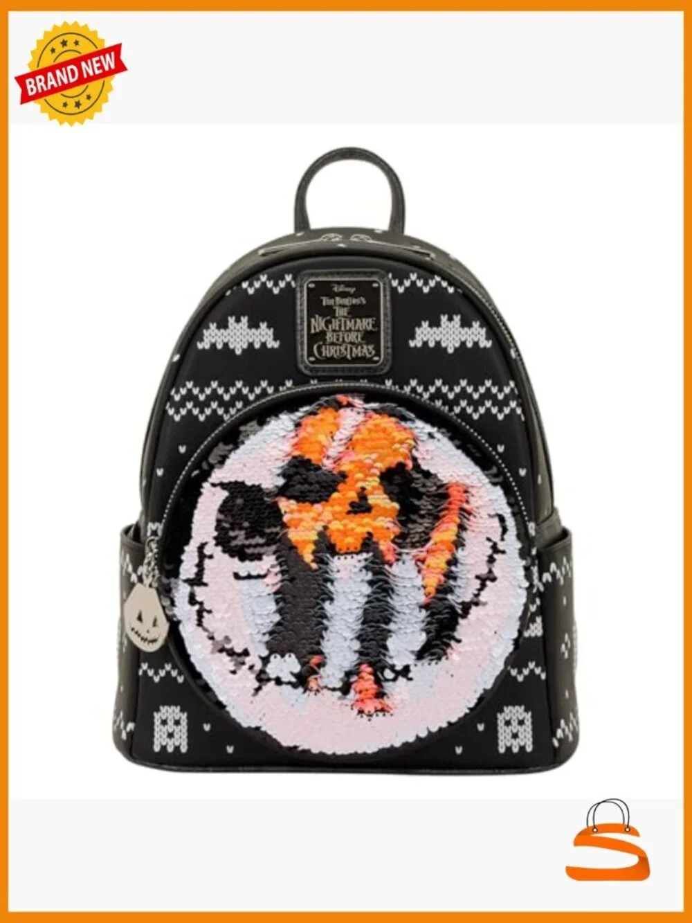 Mini Backpack - Faux Leather, Reversible Sequin, Officially Licensed